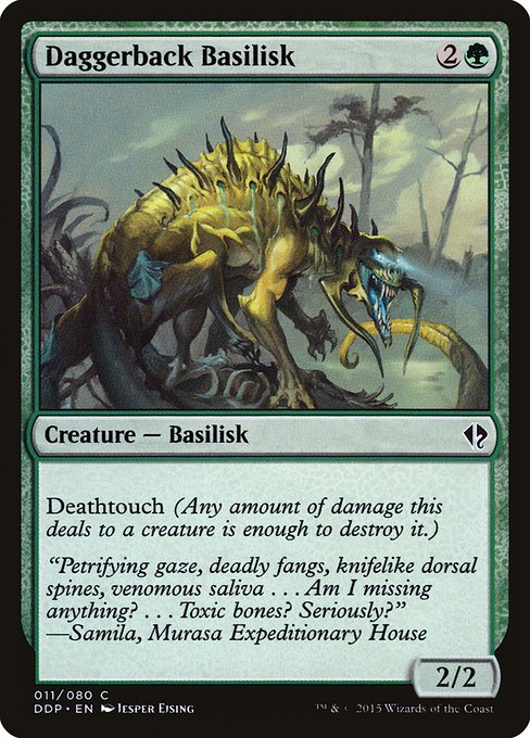 Daggerback Basilisk - Duel Decks: Zendikar vs. Eldrazi