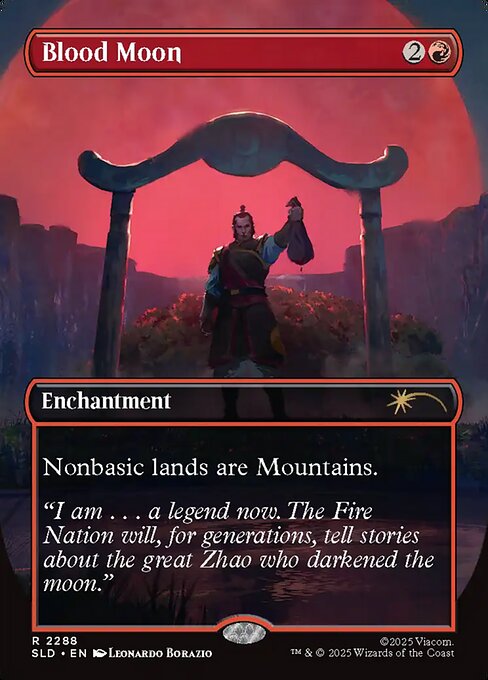 Blood Moon - Secret Lair Drop - Borderless