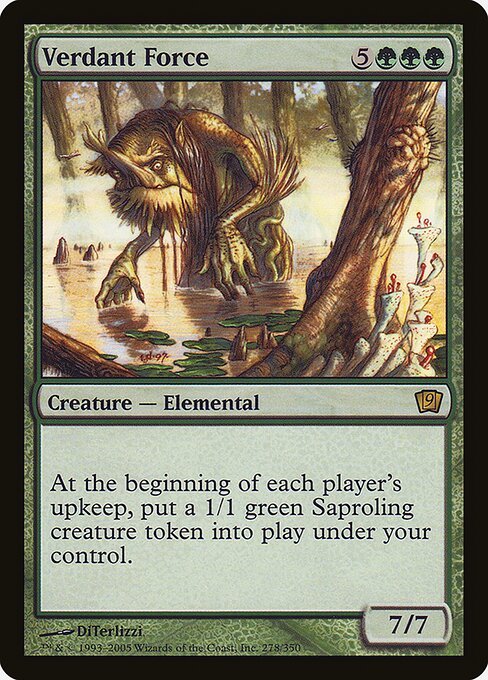 Verdant Force - Ninth Edition - Promo Foil