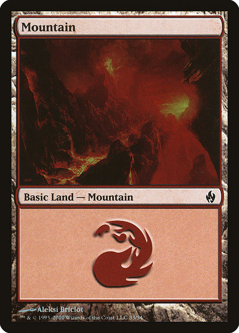 Mountain - Premium Deck Series: Fire and Lightning - Promo Foil