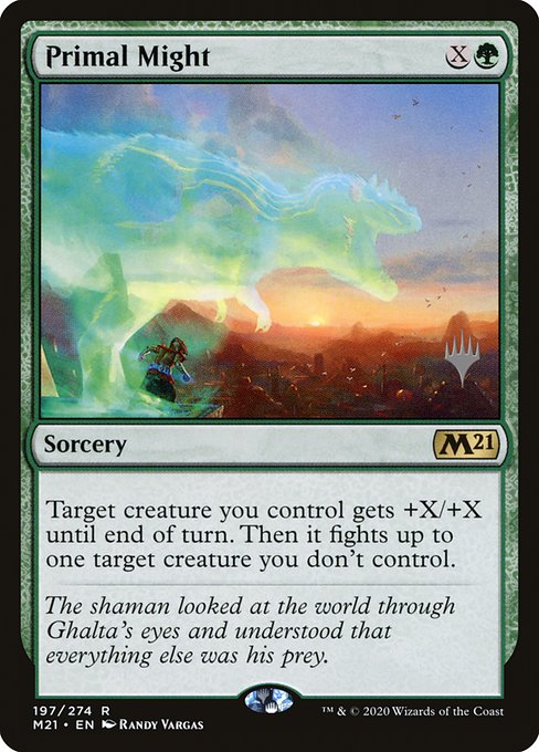 Primal Might - Core Set 2021 Promos