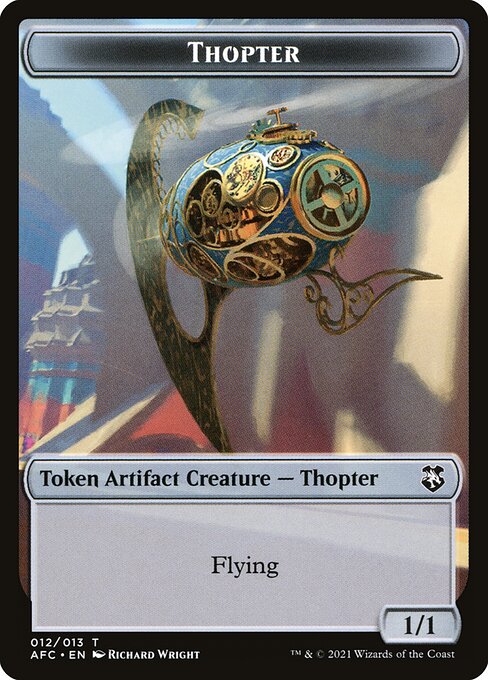 Thopter - Forgotten Realms Commander Tokens