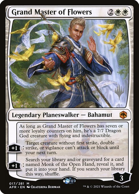 Grand Master of Flowers - Adventures in the Forgotten Realms Promos