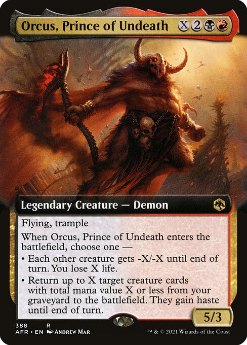 Orcus, Prince of Undeath - Adventures in the Forgotten Realms