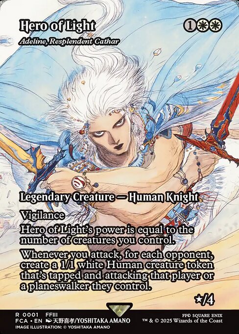 Hero of Light (Adeline, Resplendent Cathar) - Final Fantasy: Through the Ages