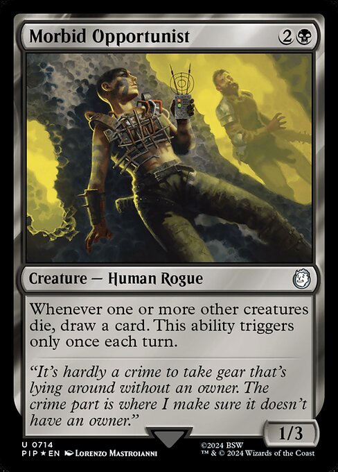 Morbid Opportunist - Fallout - Surge Foil