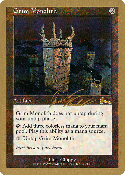 Grim Monolith - World Championship Decks 2000