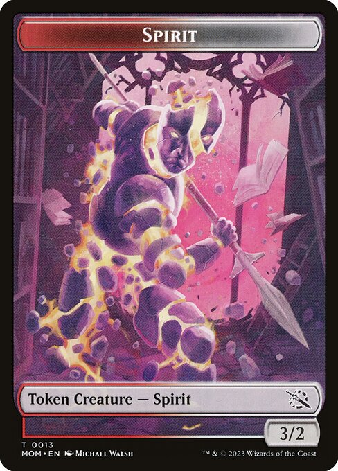 Spirit - March of the Machine Tokens