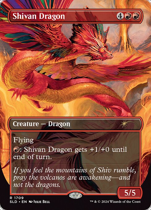 Shivan Dragon - Secret Lair Drop