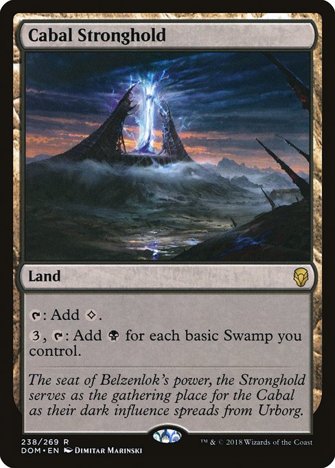 Cabal Stronghold - Dominaria
