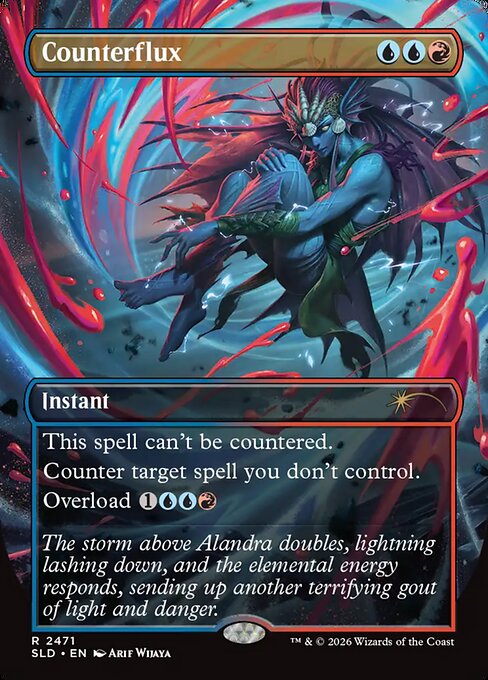 Counterflux - Secret Lair Drop - Borderless