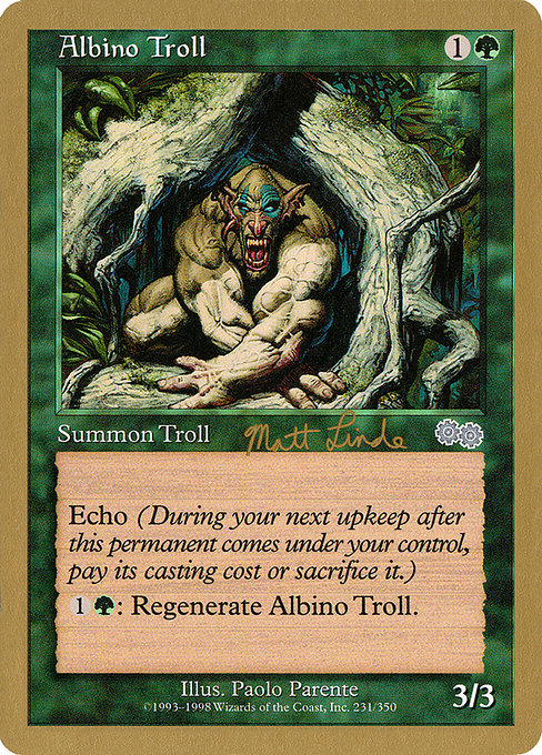 Albino Troll - World Championship Decks 1999