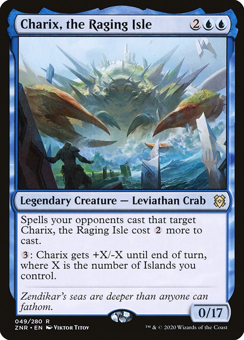 Charix, the Raging Isle - Zendikar Rising Promos