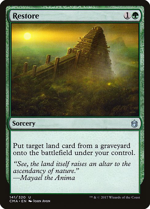 Restore - Commander Anthology