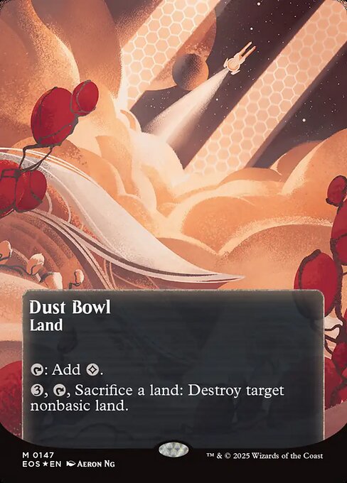 Dust Bowl - Edge of Eternities: Stellar Sights - Galaxy Foil, Borderless