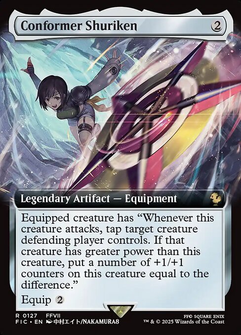 Conformer Shuriken - Final Fantasy Commander - Extended Art
