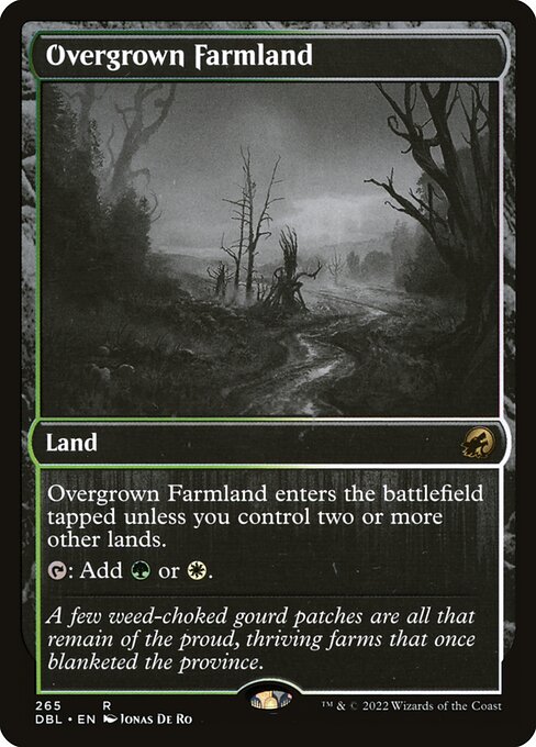 Overgrown Farmland - Innistrad: Double Feature