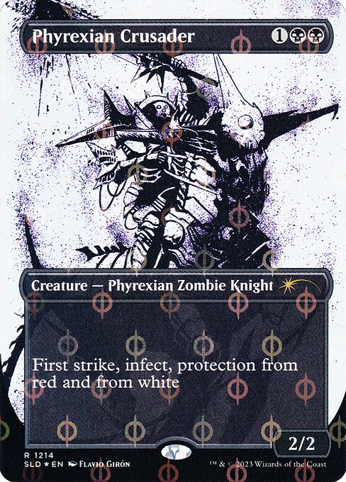 Phyrexian Crusader - Secret Lair Drop - Step & Compleat