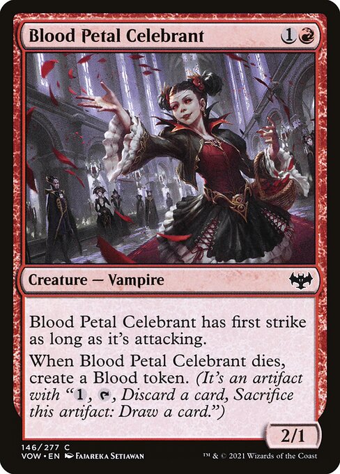 Blood Petal Celebrant - Innistrad: Crimson Vow