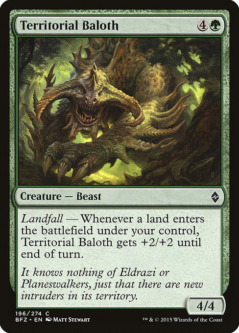 Territorial Baloth - Battle for Zendikar