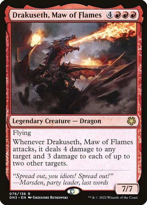 Drakuseth, Maw of Flames - Game Night: Free-for-All