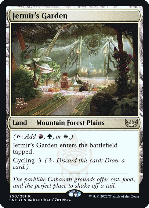 Jetmir's Garden - Streets of New Capenna Promos - Promo Foil