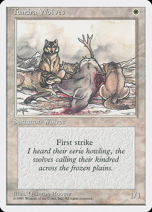 Tundra Wolves - Fourth Edition