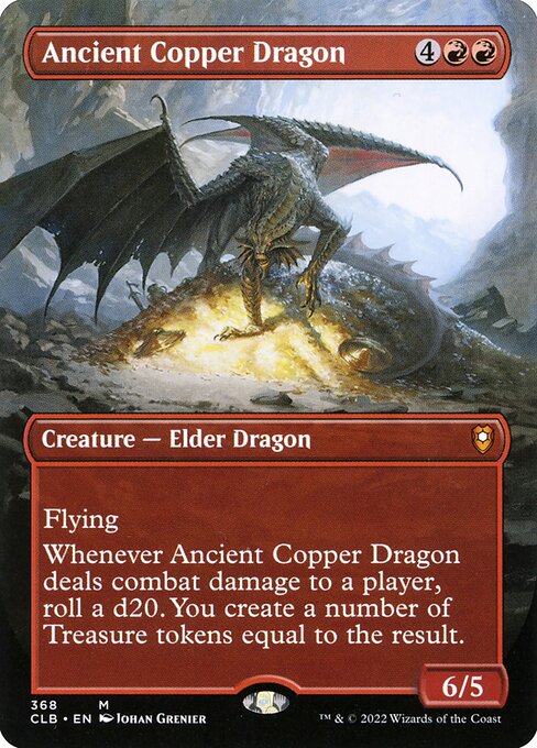 Ancient Copper Dragon - Commander Legends: Battle for Baldur's Gate