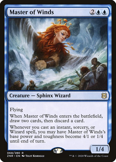Master of Winds - Zendikar Rising