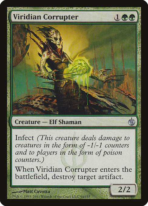 Viridian Corrupter - Mirrodin Besieged