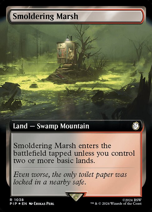 Smoldering Marsh - Fallout - Surge Foil