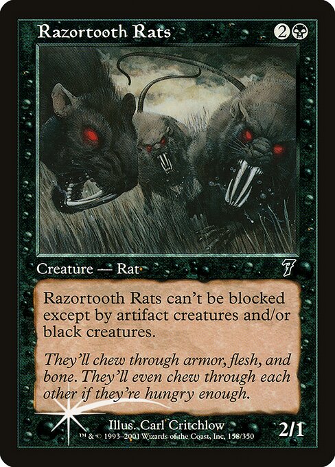 Razortooth Rats - Seventh Edition