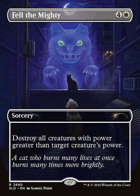 Fell the Mighty - Secret Lair Drop - Borderless