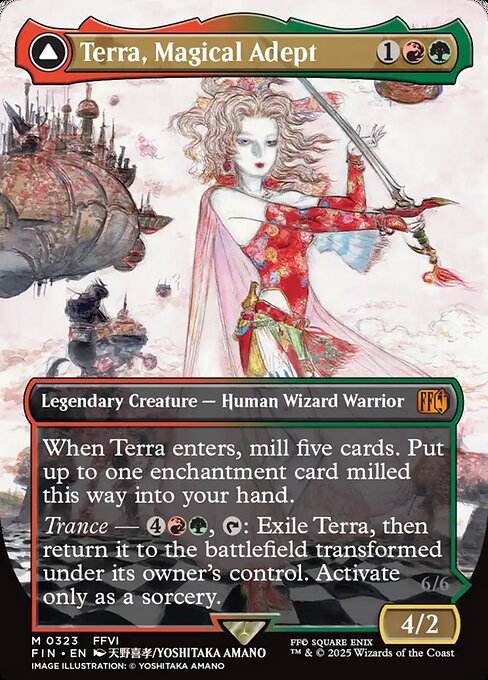 Terra, Magical Adept // Esper Terra - Final Fantasy