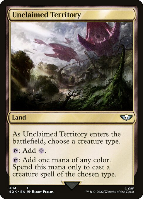 Unclaimed Territory - Warhammer 40,000 Commander