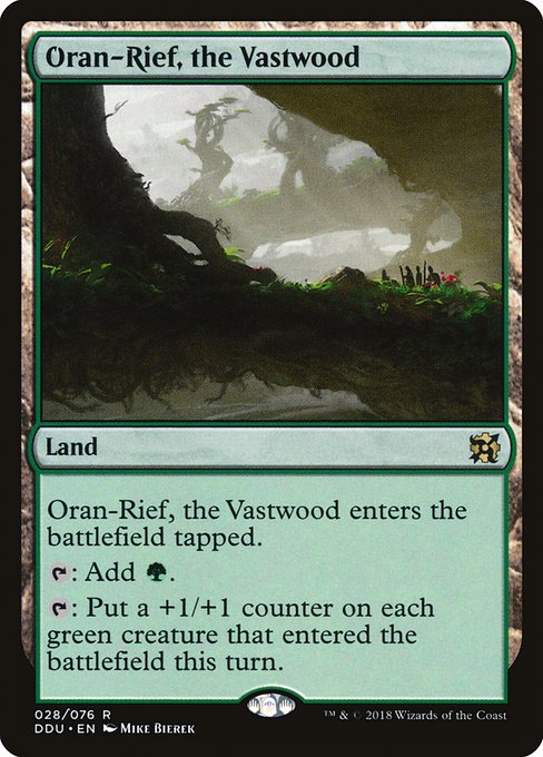 Oran-Rief, the Vastwood - Duel Decks: Elves vs. Inventors