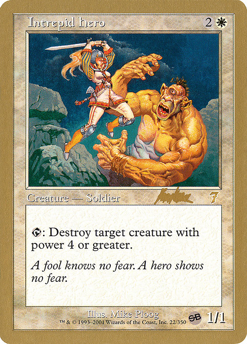 Intrepid Hero - World Championship Decks 2002