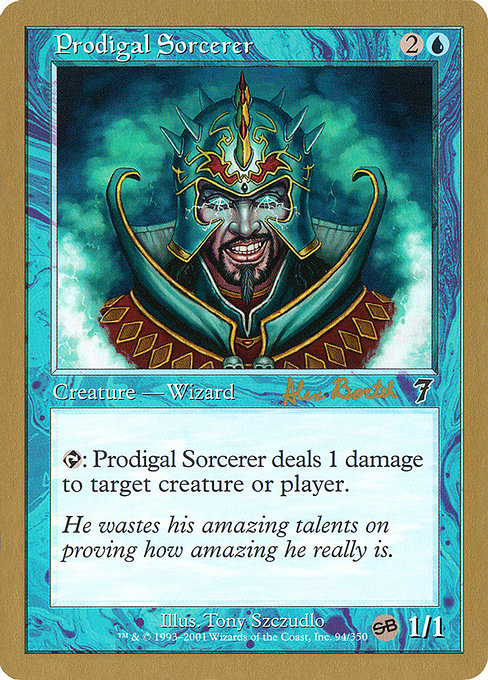 Prodigal Sorcerer - World Championship Decks 2001