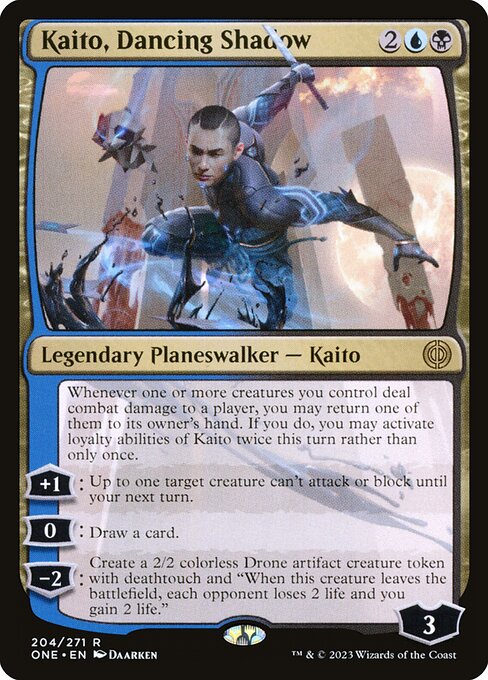 Kaito, Dancing Shadow - Phyrexia: All Will Be One