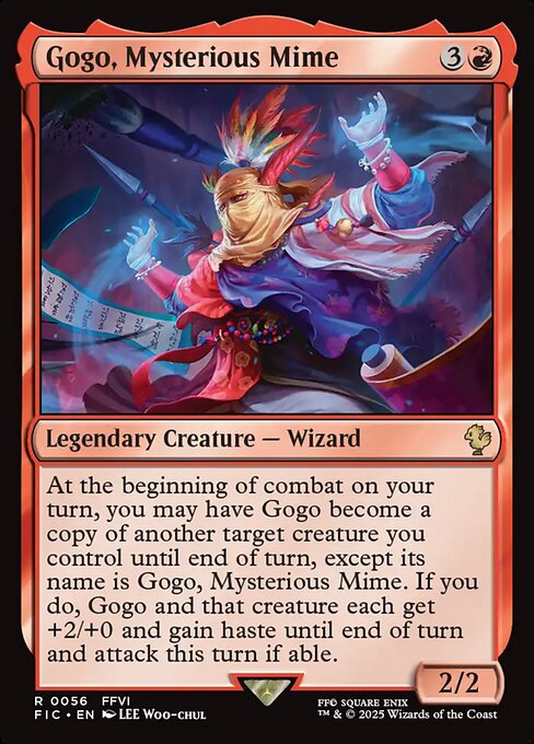 Gogo, Mysterious Mime - Final Fantasy Commander