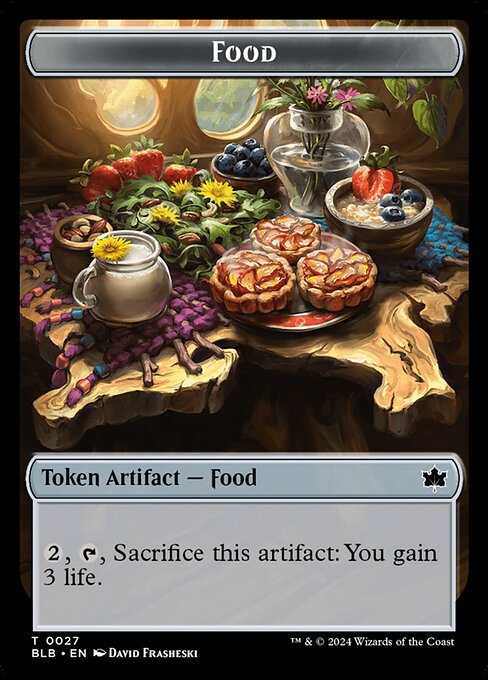 Food - Bloomburrow Tokens