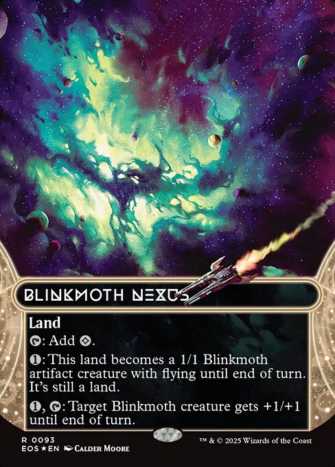 Blinkmoth Nexus - Edge of Eternities: Stellar Sights - Galaxy Foil, Borderless