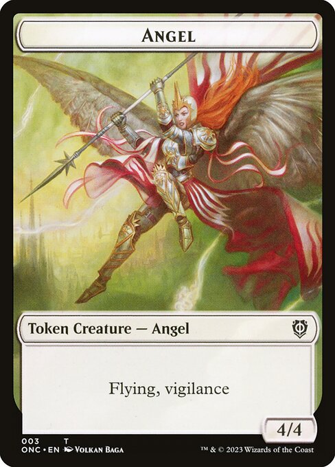 Angel - Phyrexia: All Will Be One Commander Tokens