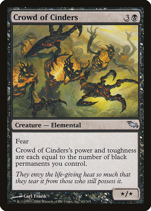 Crowd of Cinders - Shadowmoor