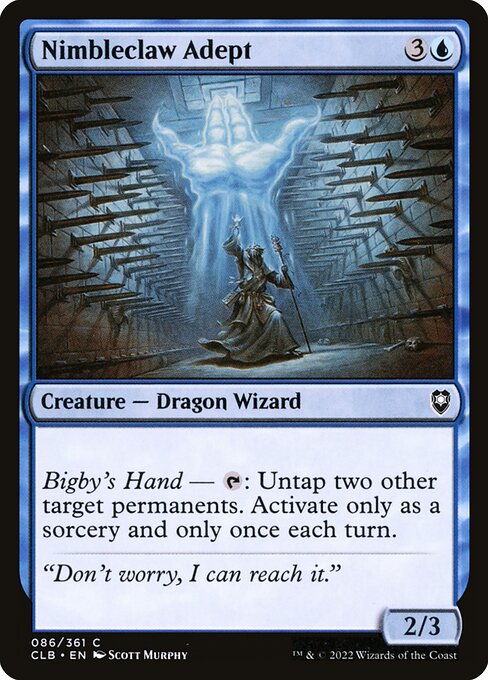 Nimbleclaw Adept - Commander Legends: Battle for Baldur's Gate