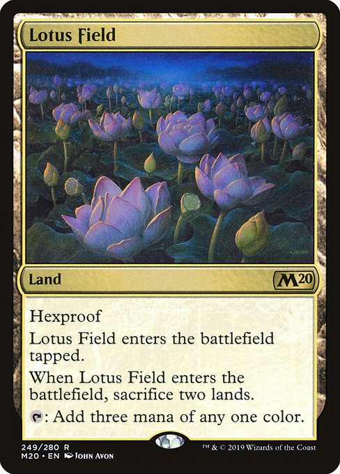 Lotus Field - Core Set 2020