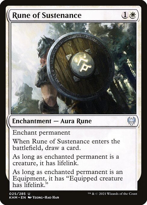 Rune of Sustenance - Kaldheim