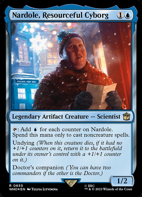 Nardole, Resourceful Cyborg - Doctor Who - Surge Foil