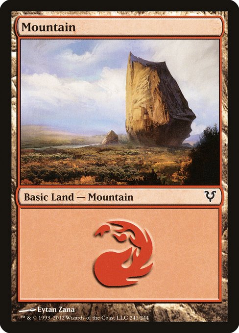 Mountain - Avacyn Restored