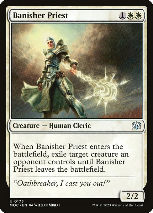 Banisher Priest - March of the Machine Commander